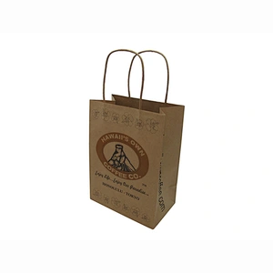 Eco-Friendly Custom Designed Wholesale Brown Kraft Paper Bags with Logo