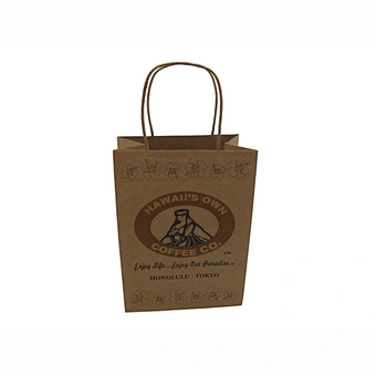 Eco-Friendly Custom Designed Wholesale Brown Kraft Paper Bags with Logo